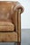 Club Armchair in Light Cognac Sheepskin For Sale - Image 9 of 14