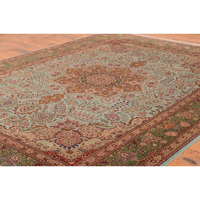 Middle Eastern Hand-Knotted Rug For Sale - Image 3 of 10