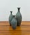 Mid-Century Modern Vintage Bronze Verdigris Vases - Set of 3 For Sale - Image 3 of 5