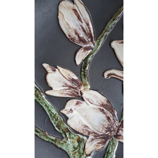 Iris Mural from Ruscha, in Very Good conditions. Designed 1970 to 1979 I have official proof of authenticity such as...