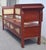 Wood Pine and Oak Storage Bench in Decorative Paint For Sale - Image 7 of 13