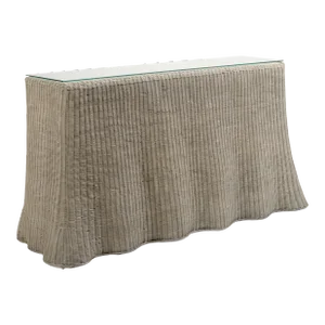 Savannah Console in Gray Wash