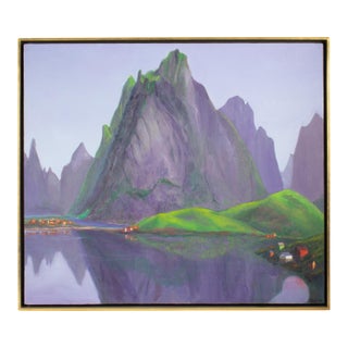 1990 Oil on Canvas Painting by Edward H. Frost For Sale