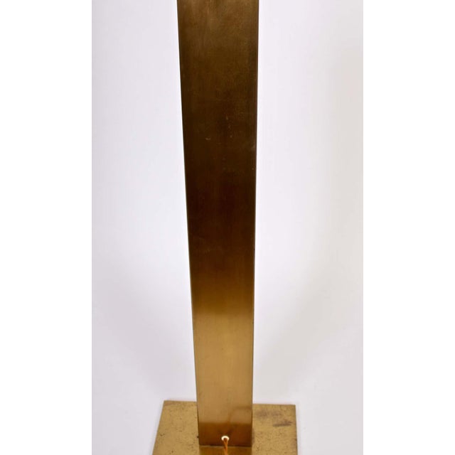 Contemporary 1970s George Kovacs Brass "Skyscraper" Lamp For Sale - Image 3 of 12