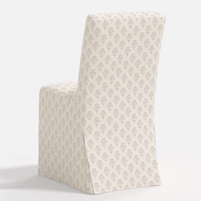 Stoffer Home x Cloth & Company Lindy Slipcover Dining Chair in Francie Cream For Sale In Chicago - Image 6 of 6