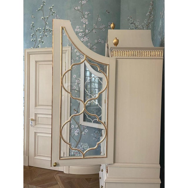 A unique one-off cabinet designed and handcrafted in France by Jean-Rémy Couradette in 1998. Created in the spirit of...