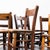 English Children's Chapel Chair from Harlequin, 1940s, Set of 4 For Sale - Image 9 of 9