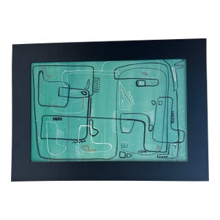 Virginia Kay Gould Mid Century Painting For Sale