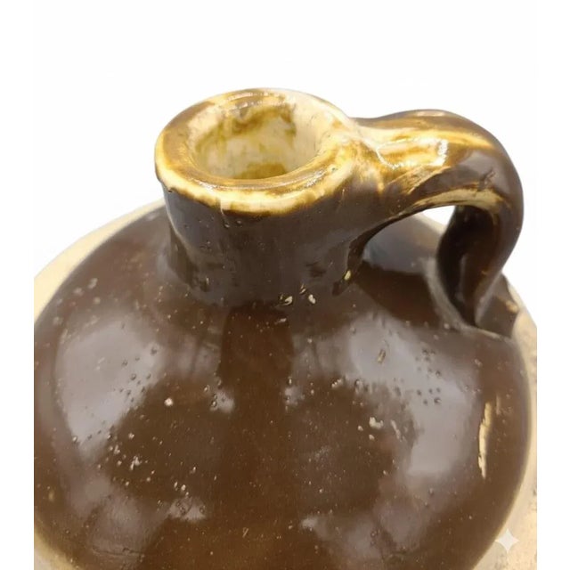 Early Antique Stoneware Whiskey Jug — Gray & Company, Spokane, Washington For Sale - Image 4 of 12