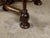 Wood William and Mary Style English 1900s Stool with Turned Legs and X-Form Stretcher For Sale - Image 7 of 11