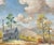 Fall in the California Foothills Original Oil Painting 1950s Well executed California Oil painting of the Lower Foothills...