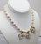 1980s Vintage 1980s Signed Valentino Faux-Pearl Grape Cluster Necklace For Sale - Image 5 of 7
