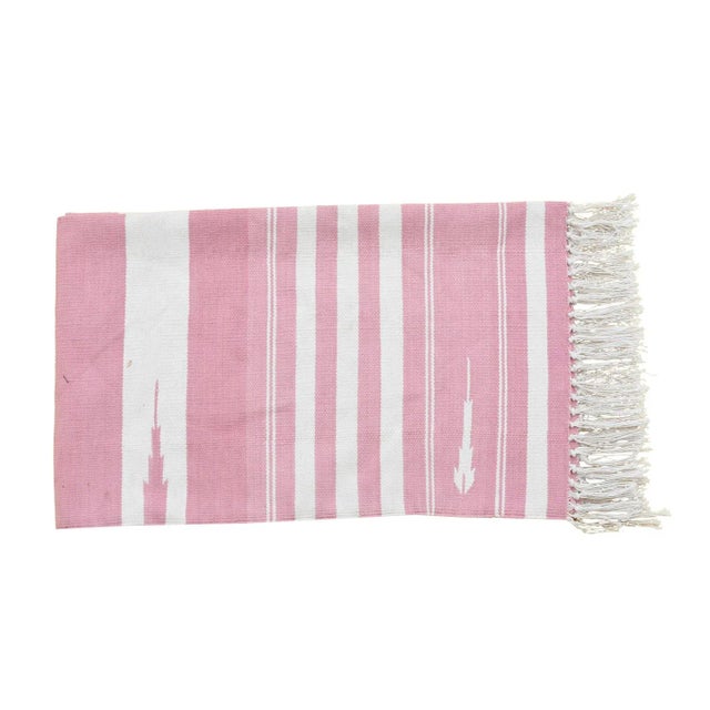 Boho Chic Ture Rug, 2.5x8, Pink For Sale - Image 3 of 5