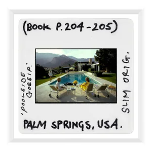 Getty Images, "Poolside Gossip - Slide", Slim Aarons, January 1, 1970 Framed Art Print