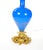 Mid 19th Century Antique French Painted Glass Table Lamps Gilt Bronze Mounts - Pair For Sale - Image 5 of 12