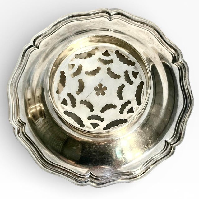 Vintage French Silver Plate Coquillor Butter Press by Jules Lorillon For Sale - Image 10 of 14