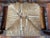 Late 20th Century Early 20th Century Curved Woven Rush Seat Primitive Wood Bench For Sale - Image 5 of 8