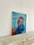 This painting explores awareness and readiness. The figure is partially guarded, with the glove raised and the eye open,...