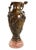 Metal Art Nouveau Brown Patinated Bronze Vase For Sale - Image 7 of 12