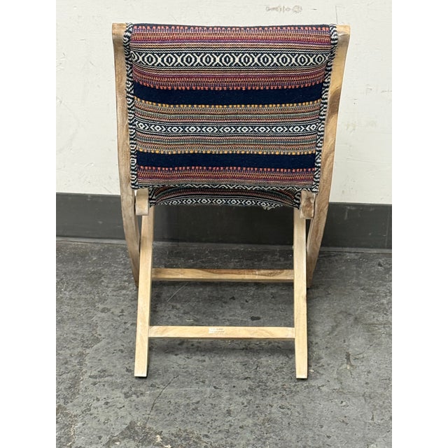 Anthropologie Sonoran Terai Folding Chair For Sale In San Francisco - Image 6 of 12