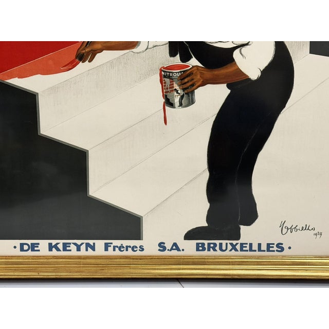 Leonetto Cappiello Nitrolian Art Deco Advertising Poster, Paris, 1929 For Sale - Image 12 of 18