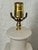 Metal Mid 20th Century Hollywood Regency Blanc De Chine Table Lamp For Sale - Image 7 of 8