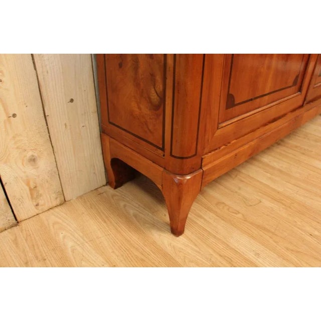 Antique Bookcase in Cherry Wood, 1800s For Sale - Image 4 of 11