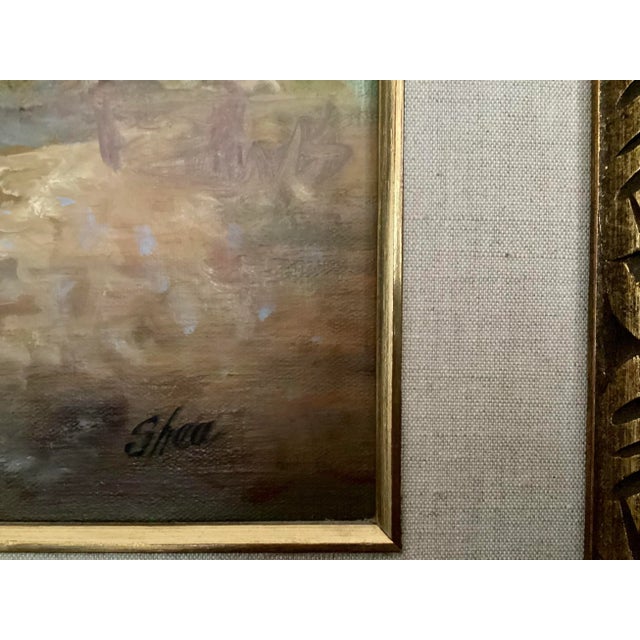 1977 Original Oil Painting,Vintage,signed by Artist “Shea”, Framed ...