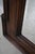 Large Distressed Walnut Beveled Glass Pier Mirror For Sale In Philadelphia - Image 6 of 10