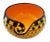 2010s Boho Chic Handcrafted Curry Yellow Ceramic Yarn Bowl For Sale - Image 5 of 5
