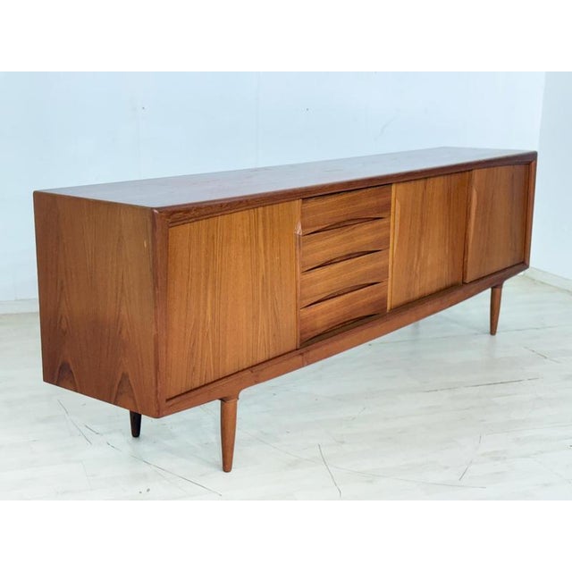 Mid-Century Danish Teak Sideboard by Axel Christiansen for Odder Møbel, 1960s For Sale - Image 14 of 18