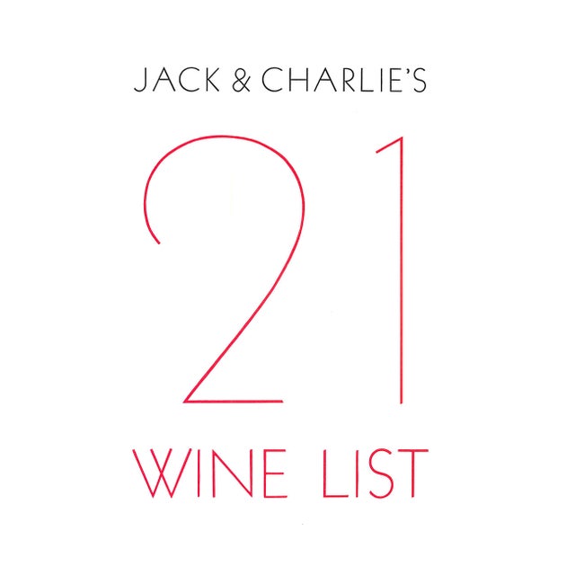 "Jack & Charlie's 21 Wine List" 1954 Kriendler, Maxwell a [Edited By] For Sale - Image 12 of 12