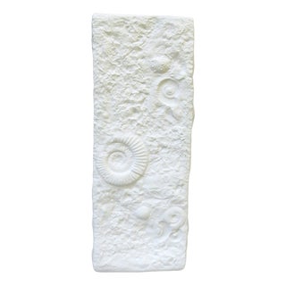 White Bisquit-Porzellan Vase from Ak Kaiser, 1970s For Sale