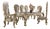 Casa Milano Bellagio 12-Piece Luxury Gold Dining Collection For Sale