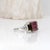 6.6cts Bi-Color Tourmaline Ring With Natural Diamonds Accents: Solid 14k Gold, Size 6.75 For Sale In Columbus - Image 6 of 9