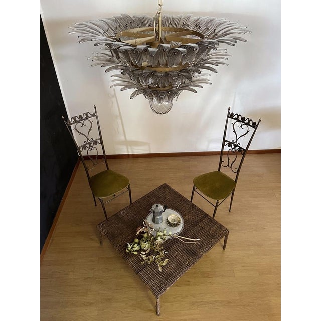 Gray Palmette Ceiling Light, 1990s For Sale - Image 8 of 18