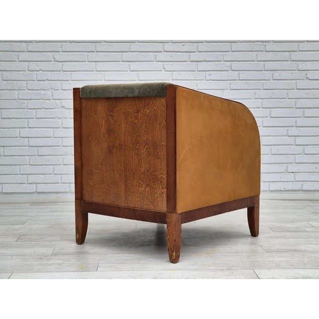 Art Deco Scandinavian Lounge Chair, 1970s For Sale - Image 16 of 18