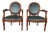 Set of Louis XVI Style Armchairs, 1920s For Sale