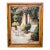 1980s Large Summer Garden Scene Oil Painting by Vitali For Sale