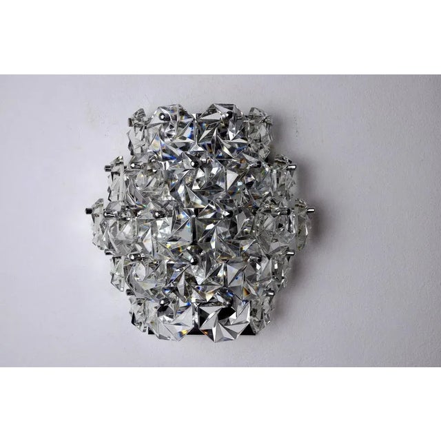 Glass Wall Sconce from Kinkeldey, Germany, 1970s For Sale - Image 7 of 7