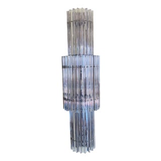 Wall Lamps in Murano Glass, 1970, Set of 2 For Sale