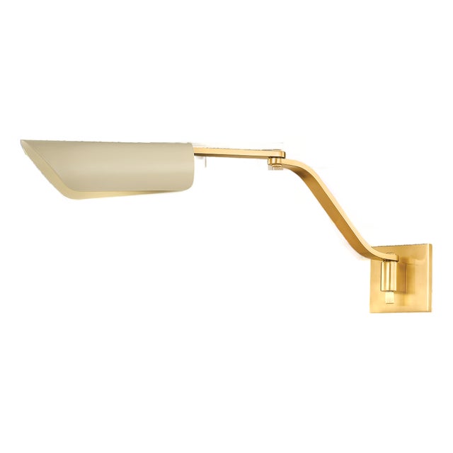 Hudson Valley Lighting Mid Century Modern Swing Arm Sconces- Pair For Sale