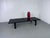 Mid-Century Modern Japandi Black Slat Bench Coffee Table by Martin Visser for T Spectrum, 1960s For Sale - Image 9 of 13