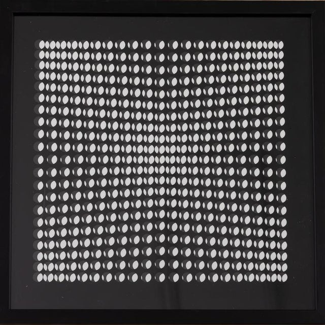 Victor Vasarely, Kinetic Composition VII, Print For Sale - Image 4 of 4