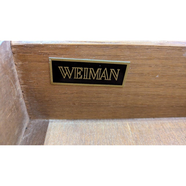 Weiman Vintage Weiman Hollywood Regency Marble-Top Console Table For Sale - Image 4 of 6