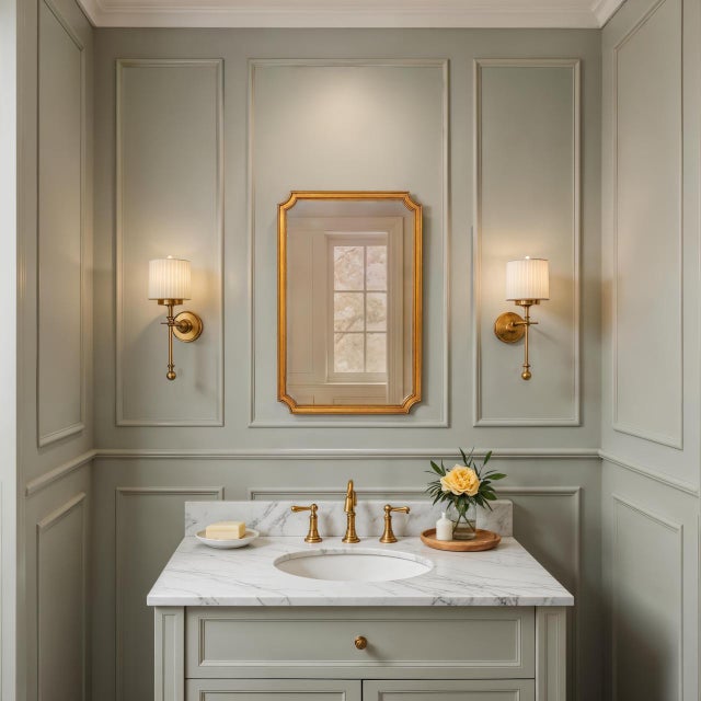 Gold Sunny Medicine Cabinet For Sale - Image 8 of 8