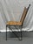 Mid-Century Modern Iron and Cane Chair Attributed to Pipsan Saarinen Swanson for Ficks Reed For Sale - Image 3 of 4