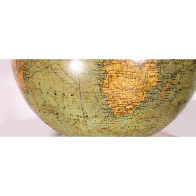Terrestrial Globe by G. Thomas, 1890s For Sale - Image 9 of 15
