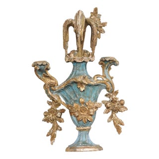 18th C. Italian Wall Mounted Urn Fragment For Sale