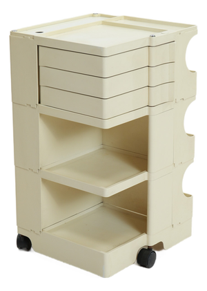 Space Age Boby Storage Trolley in White by Joe Colombo, 1970s